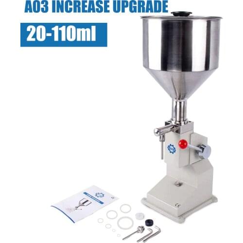 Sumeve Manual Paste Liquid Filling Machine For Business Water Bottling Machine Filling Bottler Filler 20-110ml