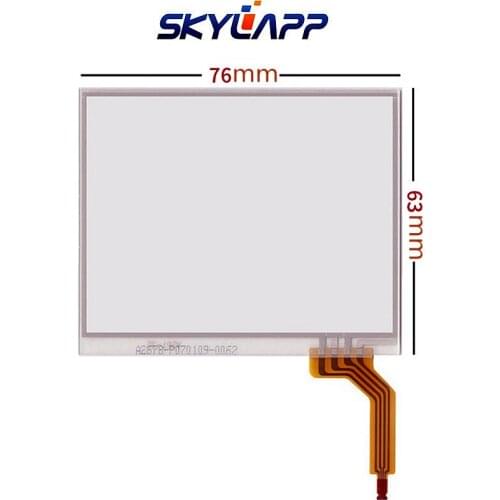 Skylarpu 3.5"inch Resistance touch 76mm*63mm touch screen small interface pda scanner gun card Panel handwritten for Casio LCD