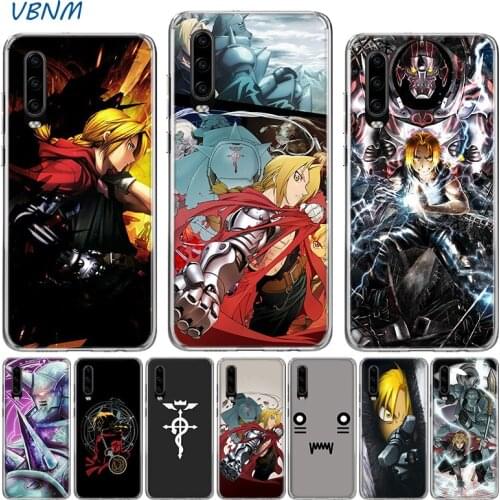 FullMetal Alchemist Soft TPU Silicone Case For Huawei P40 P30 P20 Mate 30 20 10 P10 Pro+ lite P Smart Z Plus + 2019 2018 Cover