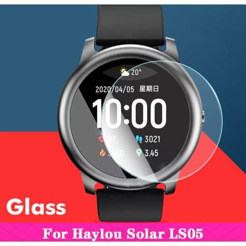 Tempered Glass Film For Haylou Solar LS05 Smartwatch Screen Protector For Xiaomi Haylou Solar ls05 HD Clear Film Accessories