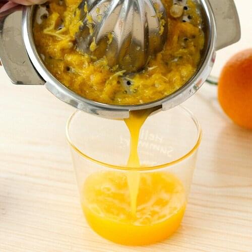 1x Stainless Steel Lemon Manual Squeezer Lime Orange Fruit Citrus Hand Press Juicer Lemon Squeezer