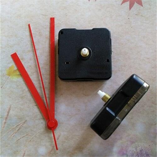 100PCS Sweep No Tic Quartz Clock Movements Mechanism Sweep Quartz Clock Movement with Red Hands