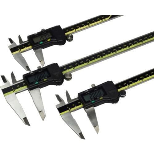 200mm CNC Calipers Digital Vernier Caliper LCD Electronic Caliper Measuring Stainless Steel Hand Tools