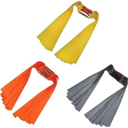 5pcs/set Slingshot Replacement Bands Outdoor Antifreeze Catapult Thickened Band Antifreeze Slingshot Equipment
