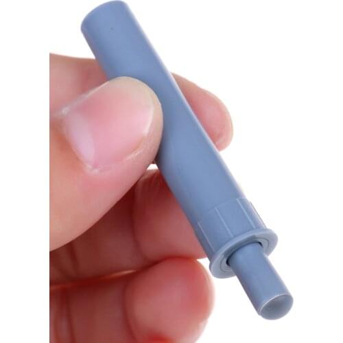 5PCS Gray/White Soft Cabinet Catches White Damper Buffers For Door Stop Kitchen Cupboard Quiet Drawer Close Furniture Hardware