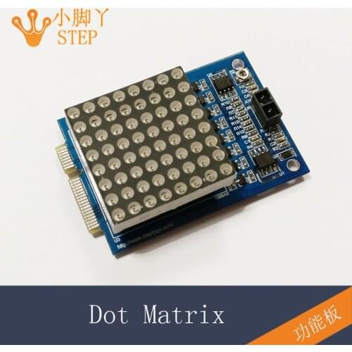 8x8-Array Extension Module Cooperating with STEP FPGA Development Board Core Board Sensor Module