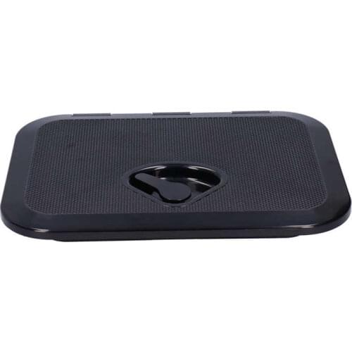 Boat Accessory Marine Boat Deck Access Inspection Cover Ultraviolet Resistant Black 14.75x10.6in Boat Deck