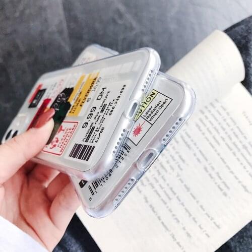 Case For Samsung A20S G530/J2Prime A42 A50/A50s A51 M51 A71 A30/A20 A01 A10 A10S A11 A7 2018 Cases Stamp label Clear TPU Cover