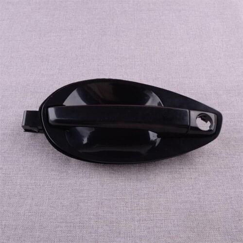 CITALL Car Left 82650-2C000 Black Outside Door Handle Catch Fit for Hyundai Tiburon Coupe 2003 2004 2005 2006 2007 2008