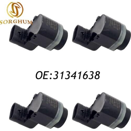 4PCS PDC Parking Sensor For 11-13 Volvo S60 S80 V70 XC60 XC70 2.0L 3.0L 3.2L 31341638 30786319,30765700,30786512,30341632