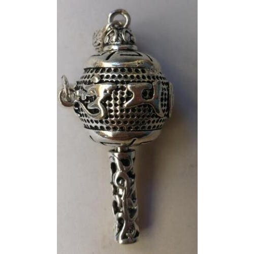 Chinese Decorated Handwork Old Tibetan Buddhist prayer transfer pendants
