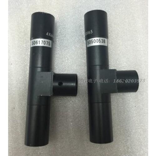 Used original ELMO TOSHIBA 4X65 split camera telecentric lens pen type 16mm not C mount