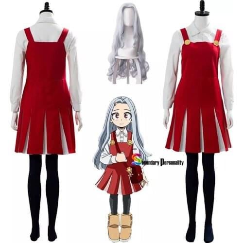 Anime Boku No Hero Academia Eri cosplay suits Uniform Dress Costume My Hero Academy Eri Cosplay School Dress Halloween Carnival