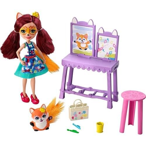 Enchantimals Dolls At The Picnic Play Set FCC62-GBX03
