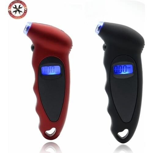2019 Newest Tire pressure gauge 0-150 PSI Backlight High-precision digital tire pressure monitoring car tire pressure gauge