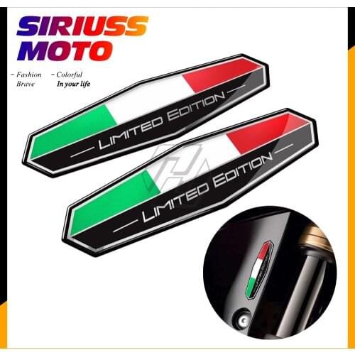 Italy Flag Sticker Italia Limited Edition Decal Case for Aprilia Ducati Triumph Kawasaki Yamaha Honda Suzuki for Car Decals