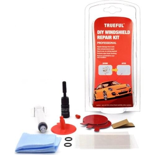 New Windshield Repair Kit Quick Fix Car Cracked Glass Windscreen Repair Tool Resin Sealer DIY Auto Window Screen Polishing