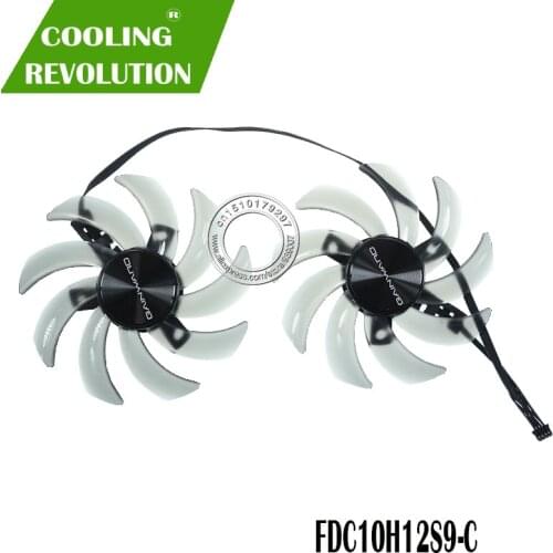 Graphics Card Fan FDC10H12S9-C DC12V 0.35AMP for GAINWARD GeForce RTX 2070 8GB GDDR6 RTX 2060 SUPER Ghost RTX 2060 SUPER Phoenix