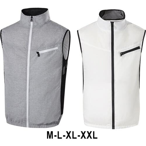 Air Conditioning Fan Cooling Vest Breathable Fast Cool for Outdoor Fishing