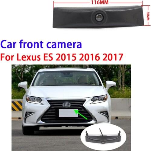 High Quality Car Front View Parking Special Camera for Lexus ES 2015 2016 Waterproof Night Vision CCD full HD Car Front camera