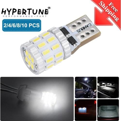 W5W T10 LED Bulbs Canbus For Car Parking Position Lights Interior Light For BMW VW Mercedes Audi A3 8P A4 6B BMW E60 E90