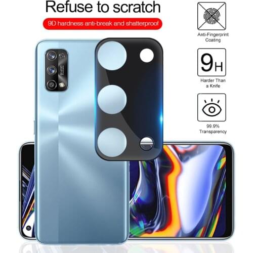 Camera Protection Glass For Realme 7 pro Realme7 4g Reno 5 pro Reno5 5G Full Cover 3D Curverd Lens Screen Protectors Camera Film