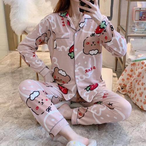 2021 Spring Maternity Nursing Pajama Set Tops Pants Breastfeeding Sets for Pregnant Women Summer Pregnancy Nightgown Sleepwear