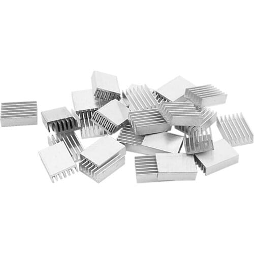 30 Pcs Aluminum Heatsink Cooling Fin 20mmx14mmx6mm for Mosfet IC
