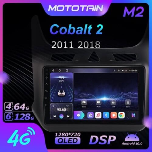 6G+128G Android 10.0 Car Radio GPS for Chevrolet Cobalt 2 2011 2018 GPS Navi Seteo System with 4G LTE DSP SPDIF BT 5.0 1280*720