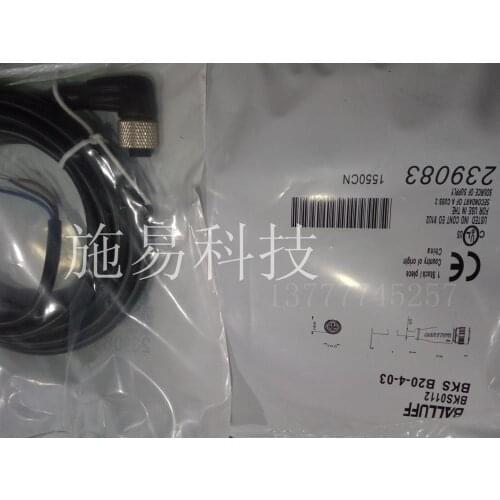 Free shipping 1pcs Spot sale Germany Baruv close switch connection line BKS B20-4-03 spot sales