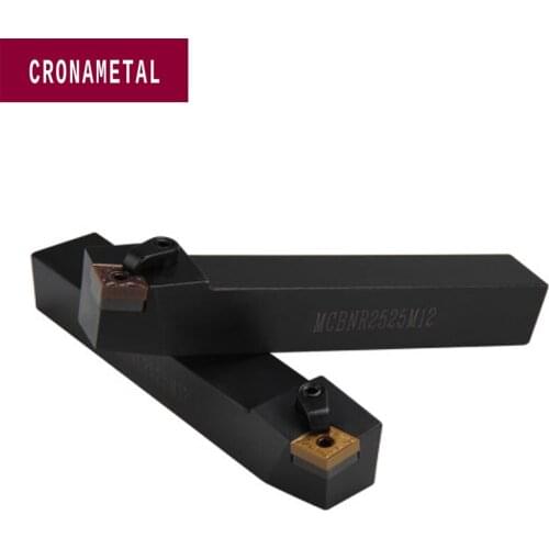 CRONAMETAL 75° lathe tools External Turning Tool metal CNC lathe tools turning MCBNR2020K12/2525M12/3232P19