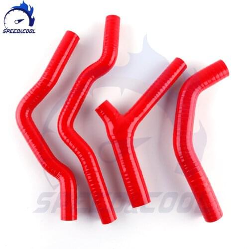 Silicone Radiator Coolant Pipe Tube Hose Kit For Honda CR500 CR500 R CR 500 R 1985 1986 1987 1988