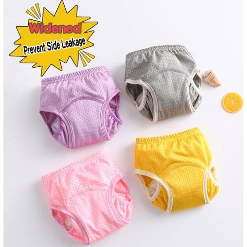 Elastic Baby Diaper Pants Reusable Nappies Infants Training Panties Diaper for Children Leakproof Washable Training Pants