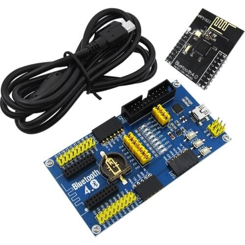 1set BLE4.0 Bluetooth NRF51822 Module 2.4G Wireless Communication Module Transmitter Receiver Development Evaluation Kit