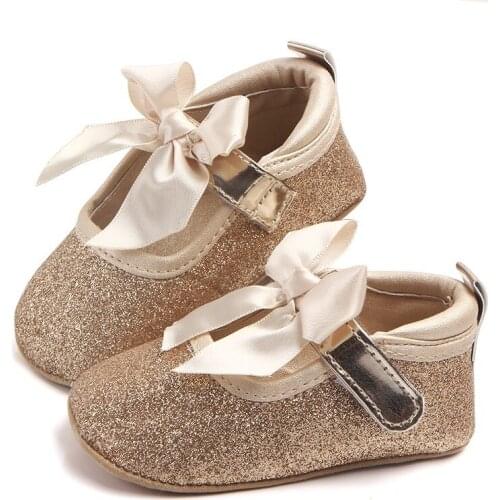 Infant Baby Girls Soft First Walkers Shoes Zapatos Velvet Princess Style Baby Bow-knot Shoes New Arrivals Spring Autumn wf