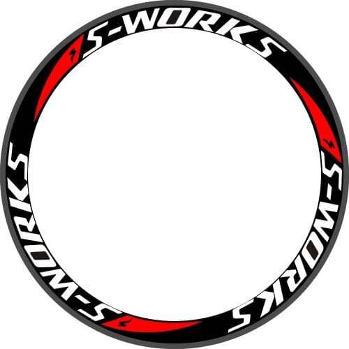 NEW 700C Rim Wheel Decals Stickers For WORK Wheelset Stickers Reflective 35/38/40/50/50/55/60mm Rims Road Bike 700C 2RIMS