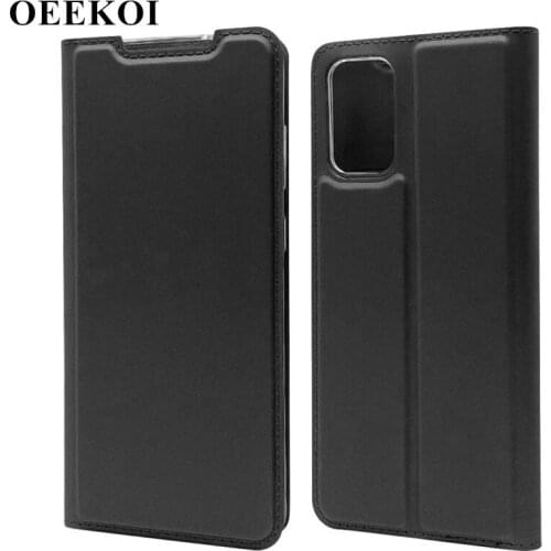 OEEKOI Ultrathin Leather Wallet Cover Case for Samsung Galaxy S20 Plus