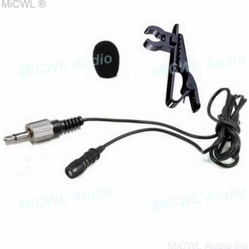 Omni Tie Clip-On Lavalier Microphone For Sennheiser G2 G3 G4 Wireless Standard 3.5mm Jack PC Laptop Camera New Version Mic