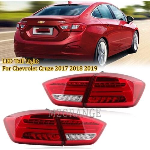 Rear Running Lamp Brake Reverse Dynamic Turn Signal Car LED Tail Light Assembly Taillight For Chevrolet Cruze 2017 2018 2019