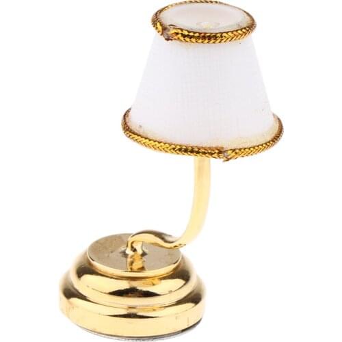 1:12 Miniature Wall Lamp Electric LED Wall Lamp Dollhouse Accessories