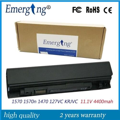 11.1V New Laptop Battery for Dell Inspiron 1470 1570 15z 14z 27VC 15z 6DN3N KRJVC 312-1008 9RDF4