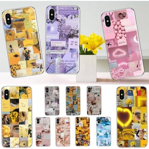 Aesthetic Collage aesthetic fashion Phone Case for iPhone 11 12 pro XS MAX 8 7 6 6S Plus X 5S SE 2020 XR