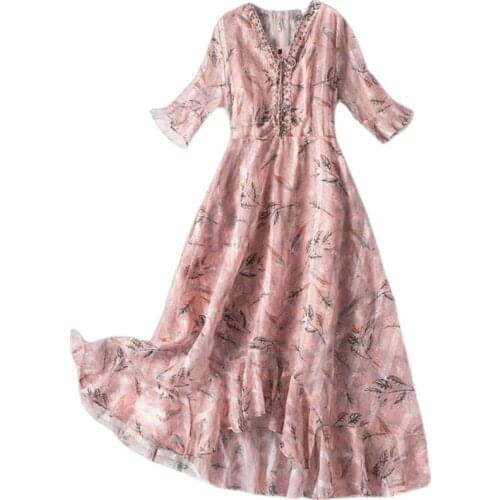 Розовые летние платья Eorish China At AliExpress