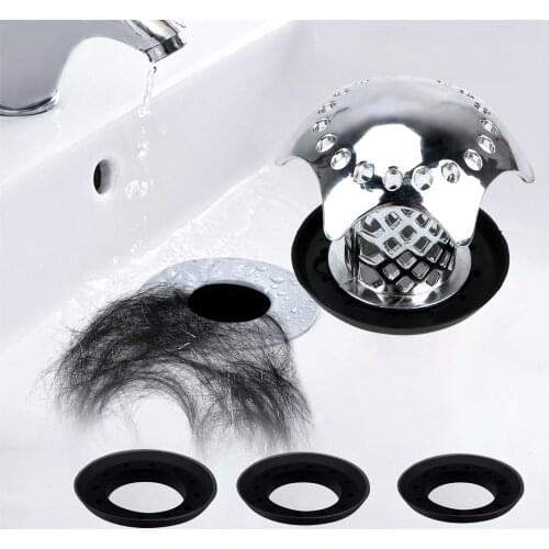 Bath Plug Prevents Hair From Clogging Shower Drain Hair Catcher Shower Sink Drain Cover Sink Filter Bathroom Accessories