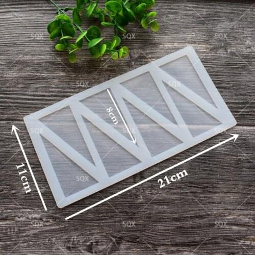 Triangle Shaped DIY Chocolate Mold Wholesale Hot Sale Cake Silicone Birthday Cake Decoration Tool SA42