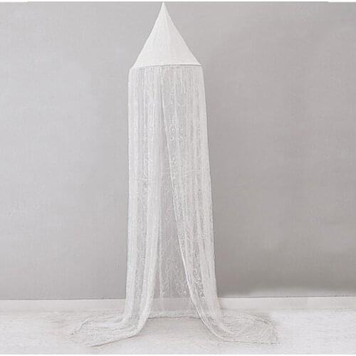 Crib Netting Lace Kids Princess Bed Canopy Bed Decor Netting Curtain Baby Bed Mosquito Net Canopy Gift
