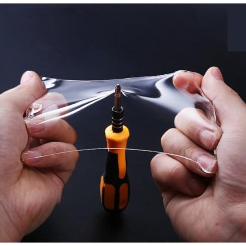 3M Moulding Strip Front Bumper Strip Carbon Fiber Rubber Anti-rub Protection Accessories For Hilux Revo 2017 2018 2019 2020