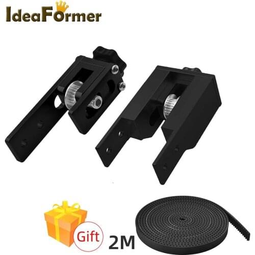 1 set 3d printer Parts 2020 X axis V-Slot + 2040 Y axis timing belt Stretch Straighten tensioner For Creality Ender 3 CR-10 10S