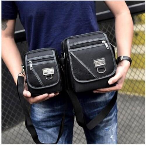 Newest Mens Bag Messenger Bags Waterproof Fashion Nylon Black Designer Zipper Shoulder Bag Black Brown Travel Drop Shipping