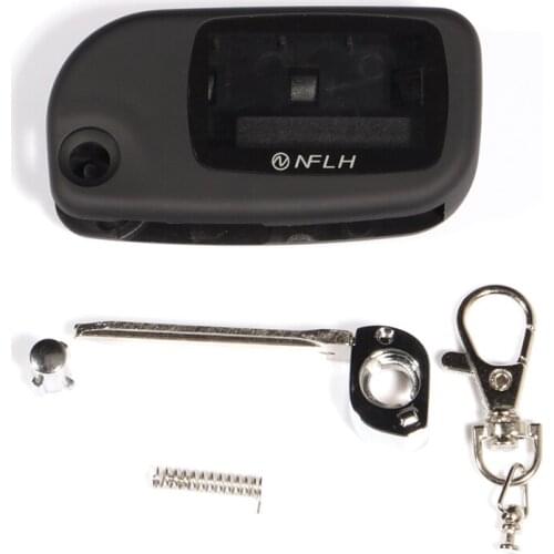 New case uncut blade fob case for Starline A9 A8 A6 A4 uncut blade fob case cover A9 FOB alarm switchblade key + A9 A6 A8 Glass